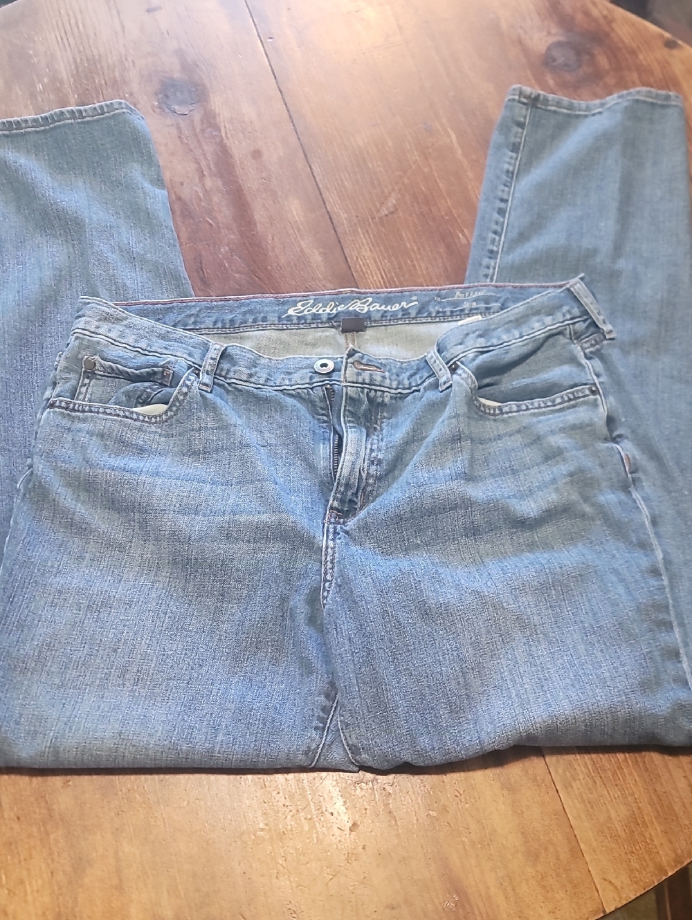 Eddie Bauer Light Blue Denim Boyfriend Jeans
